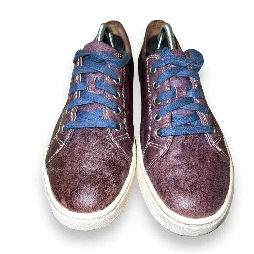 Sofft Pastel purple and blue casual low top leather‎ sneakers size 8 Med 1105107